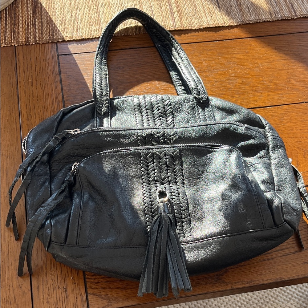 Day & Moon Leather Bag. Gently Used